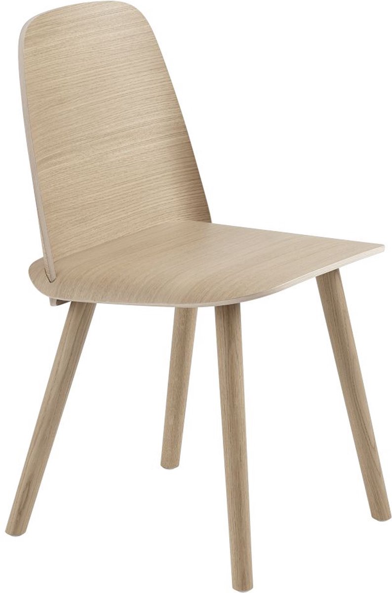 Muuto Silla de cocina Nerd roble