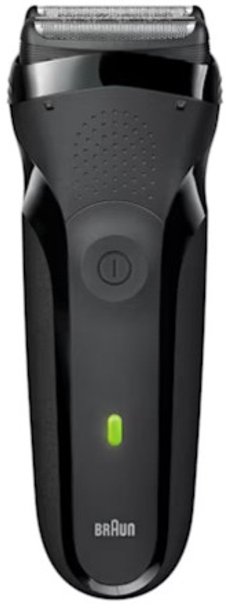 Máquina de afeitar Braun Series 3 300S  |  3 Cuchillas | Inalámbrica | Negro