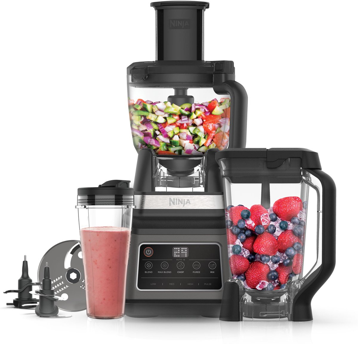Ninja 3-i-1-mixer med Auto-IQ