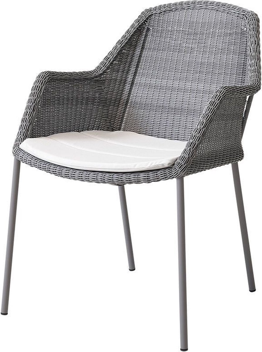 Cane-line Cojín para silla con reposabrazos Breeze Cane-Line Natté White