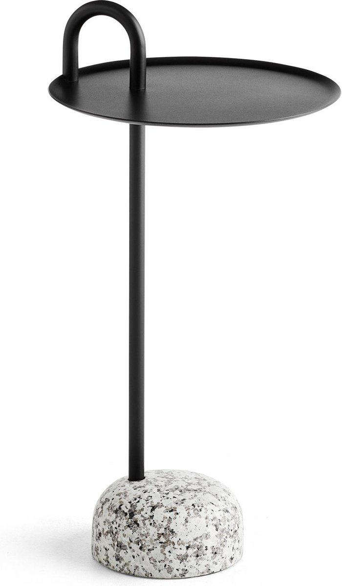 HAY Mesa auxiliar Bowler Black-granite