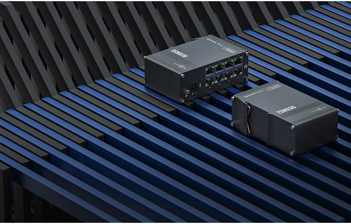 Teltonika Tsw030 8xfe Din Switch