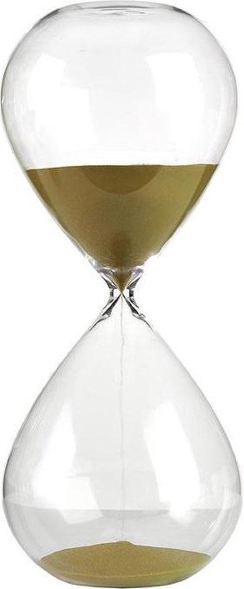 POLSPOTTEN Reloj de arena Ball L 38 cm Dorado