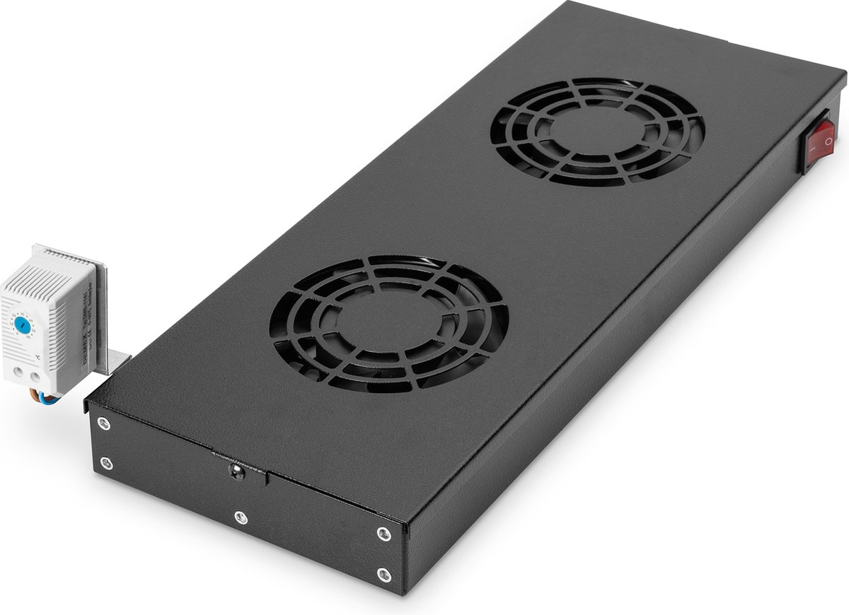 Digitus Ventilation För Rack 1u 19" Svart