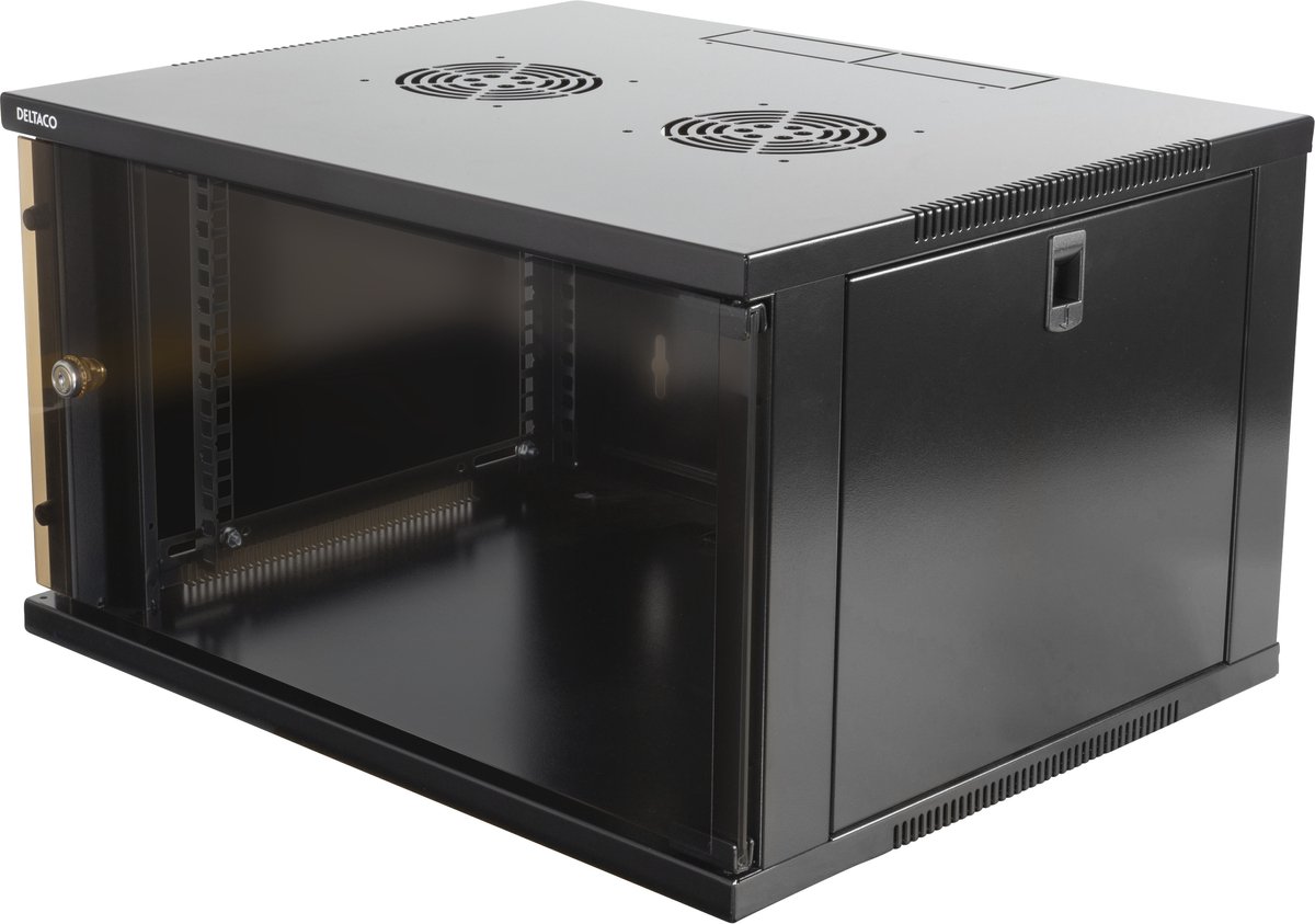 Deltaco Väggrack 19" 6u