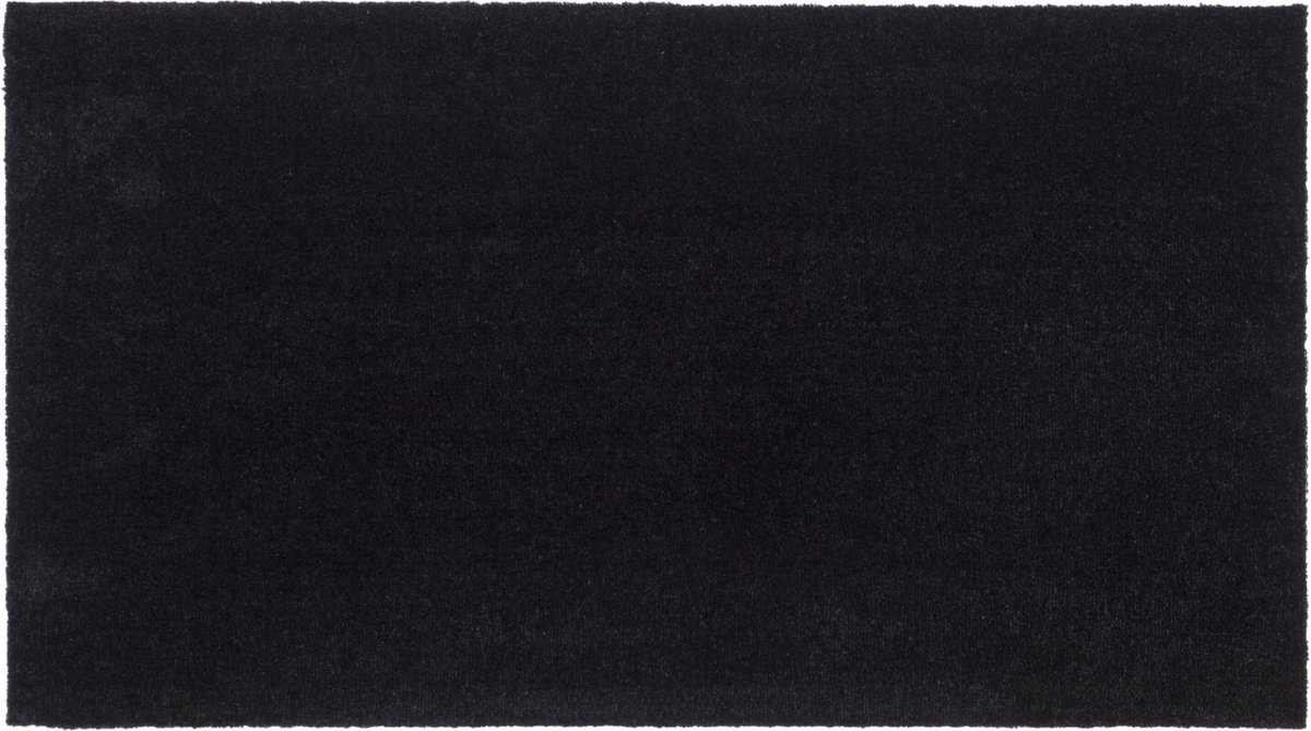 tica copenhagen Alfombra Unicolor Black, 67x120 cm