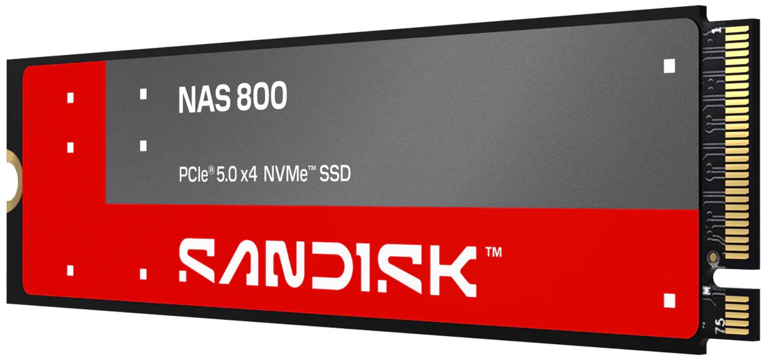 SANDISK NAS 800 SSD - 3.8TB - PCIe 5.0 - M.2 2280