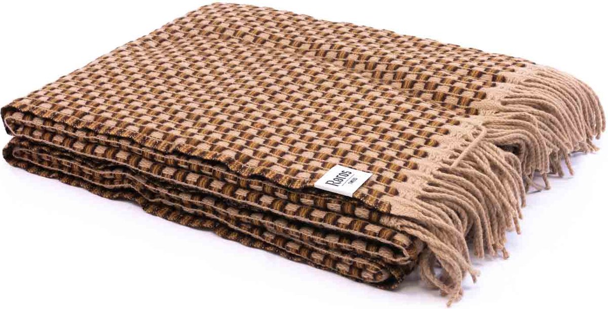 Røros Tweed Manta Isak 150x210 cm Chestnut