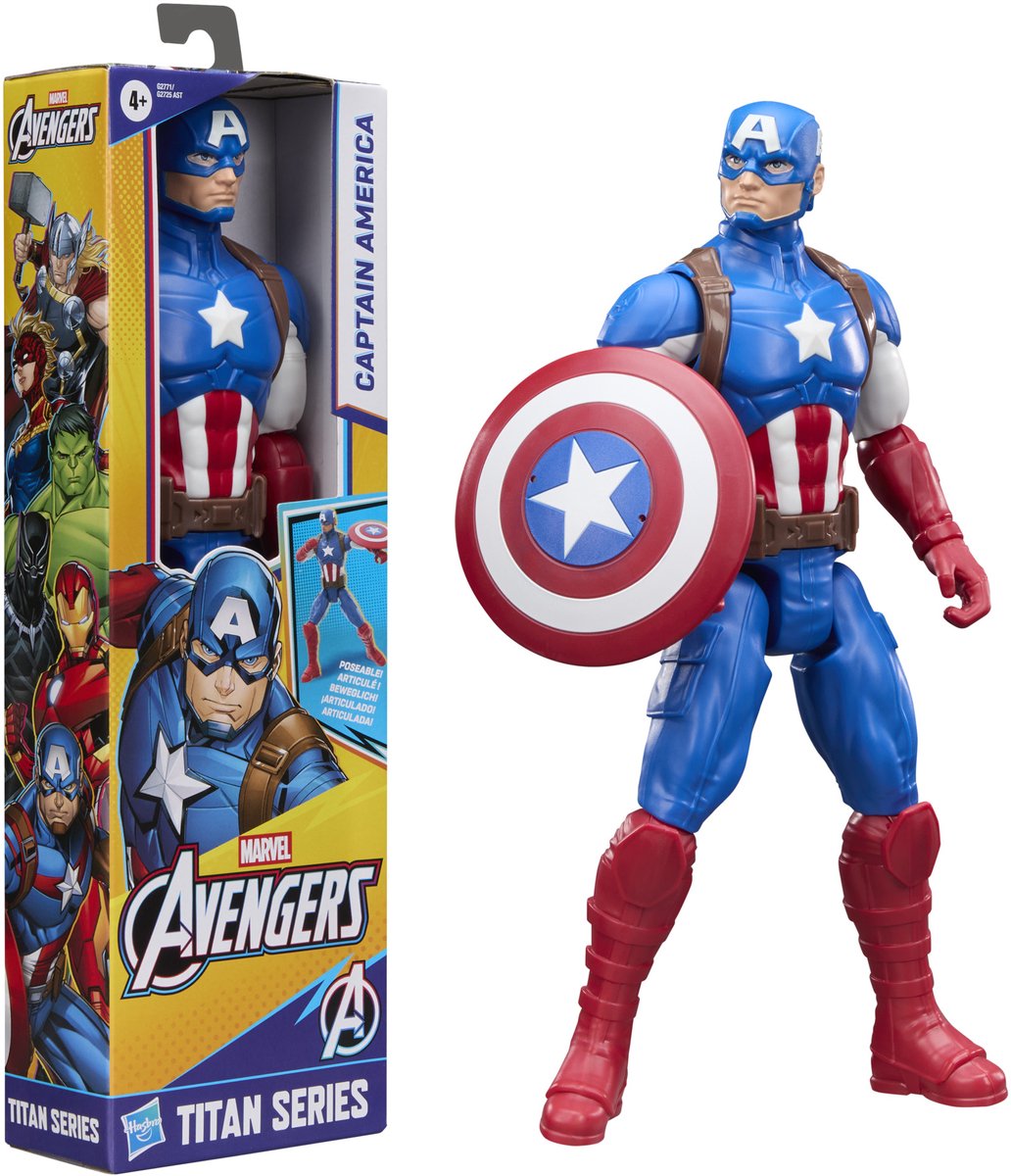 Avengers Titan Figure 30 cm V2 - Captain America