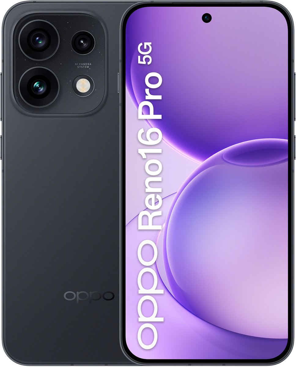 OPPO Reno16 Pro 512GB/12GB - Starlight Black