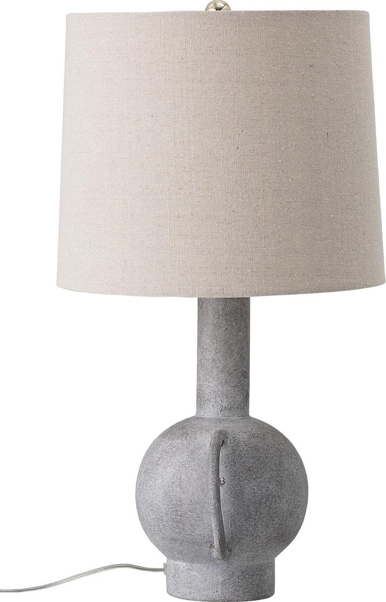 Bloomingville Lámpara de mesa Kean 58,5 cm Gris