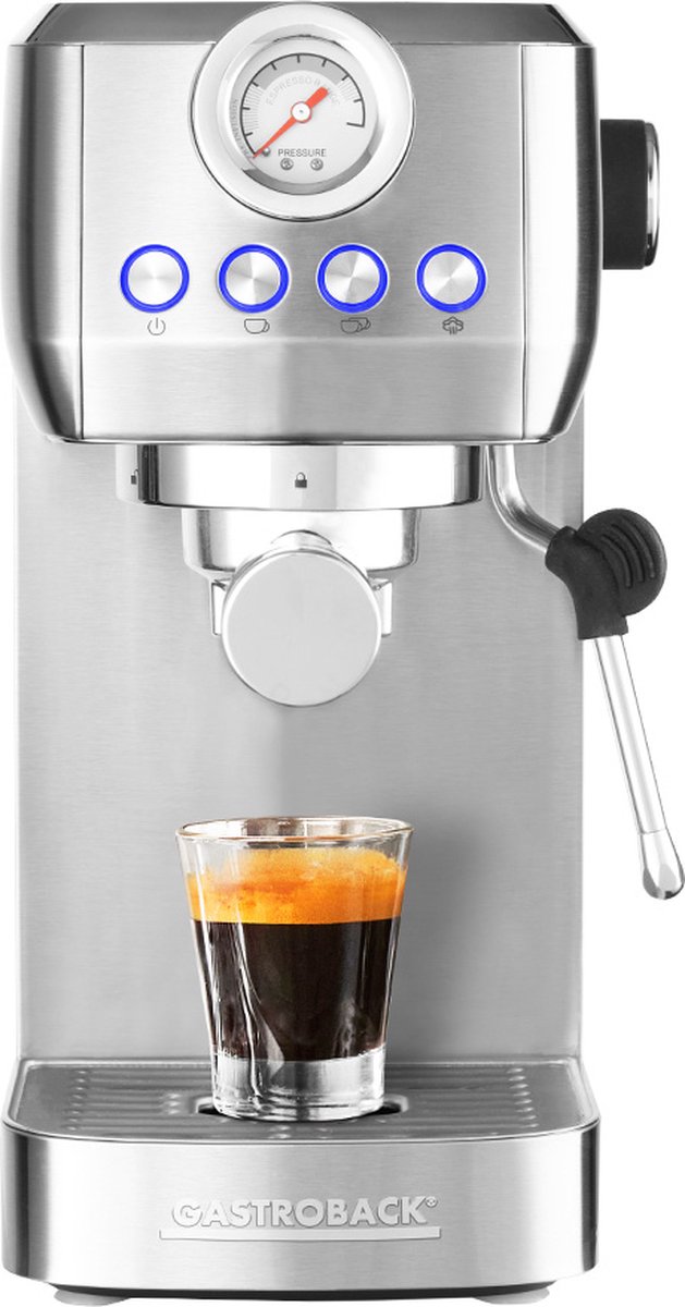 Gastroback Máquina de espresso piccolo pro Gastroback Design 42721 Plata