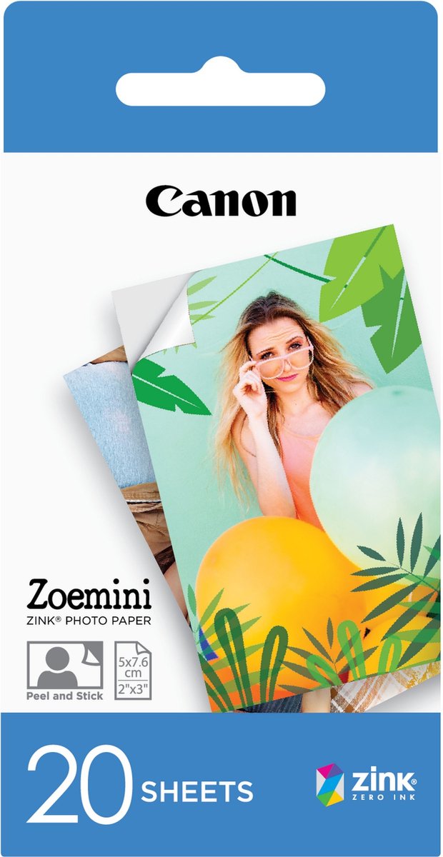 Canon Papper/zink Zp-2030 20 Ark