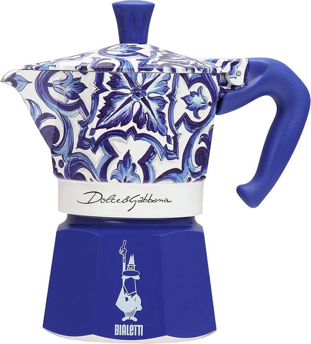 Bialetti Cafetera italiana Bialetti x Dolce & Gabbana Mediterráneo, 6 tazas