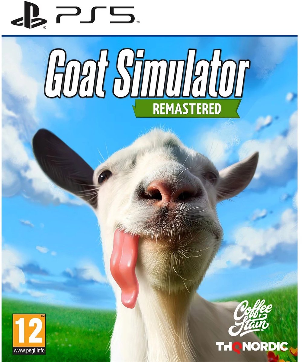Goat Simulator: Remastered - Sony PlayStation 5 - Simulator