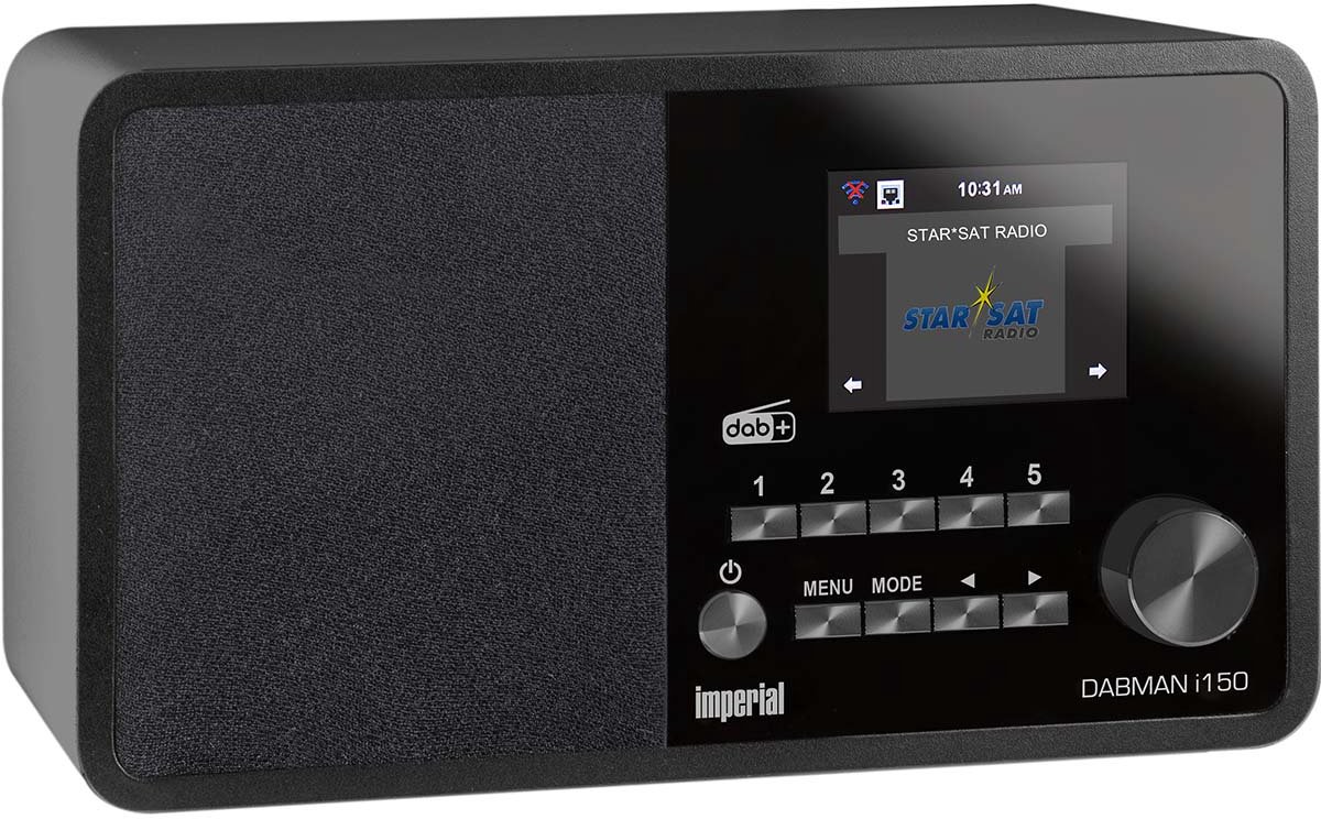 Imperial DABMAN i150 - DAB/DAB+/FM - Svart