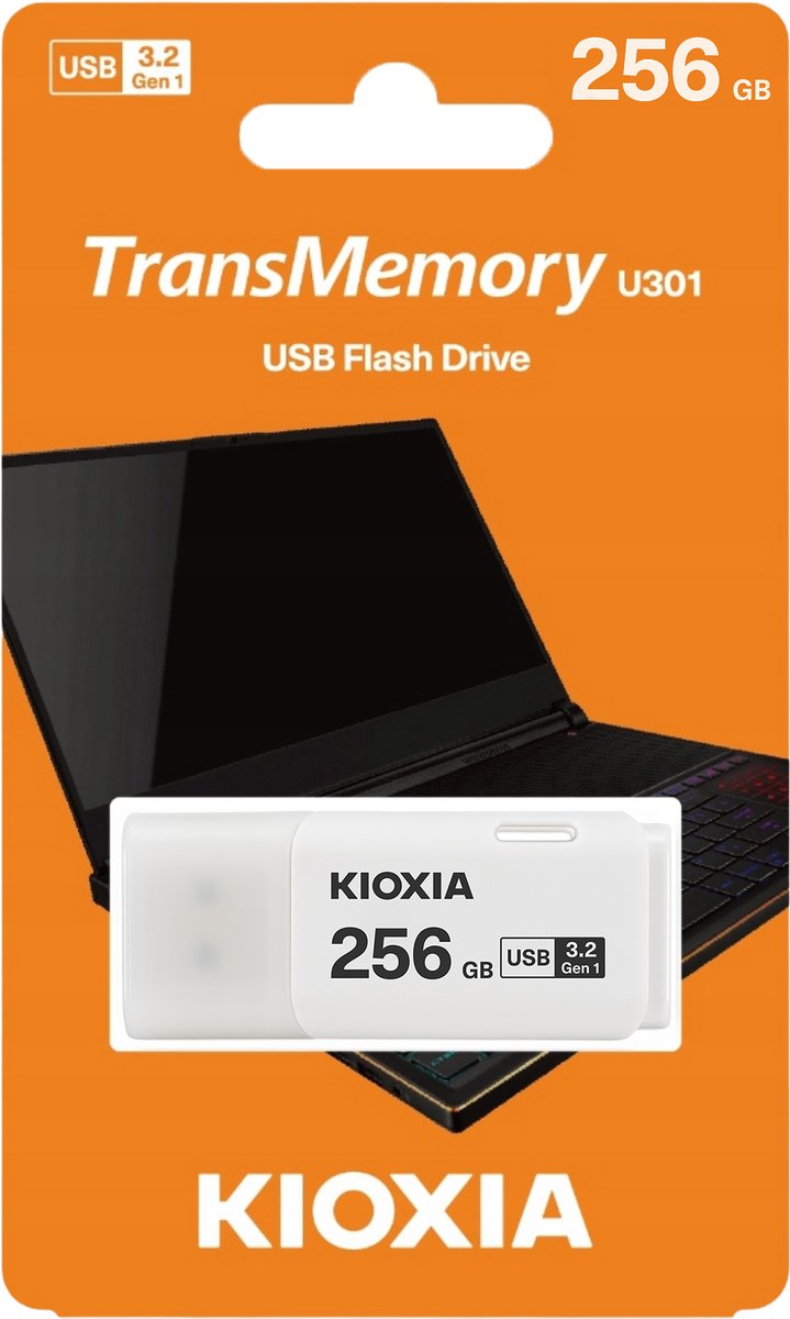 Kioxia TransMemory U301 - 256GB - USB-minne