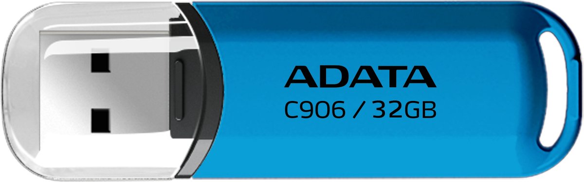 A-Data DashDrive C906 - Blå - 32GB - USB-minne