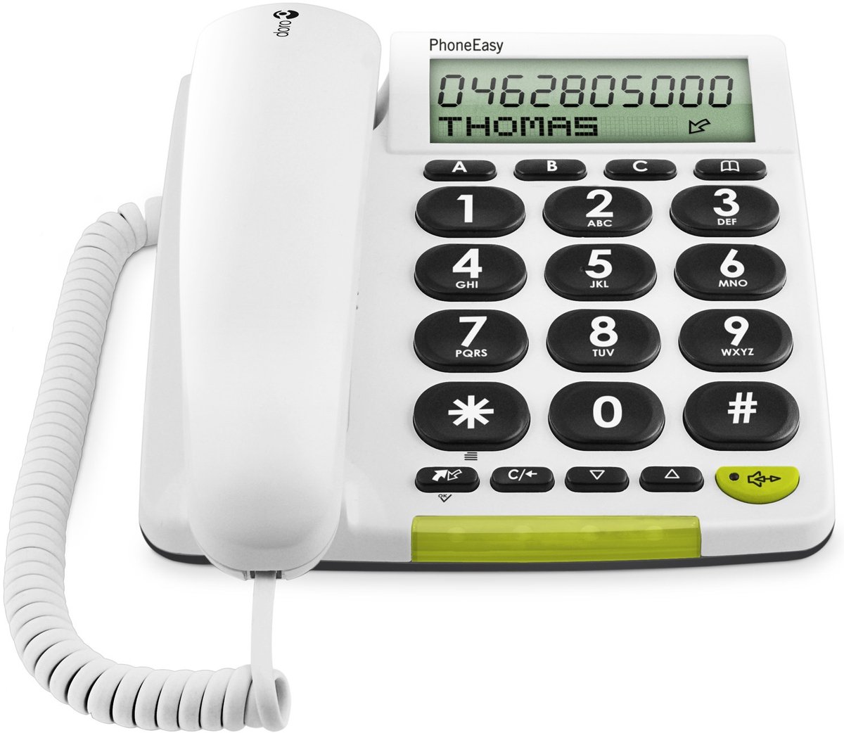 Doro PhoneEasy 312cs - telefon med sladd