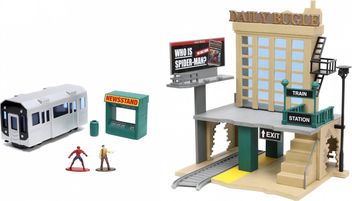 Jada Toys Disney Marvel Spider-Man - NYC Deluxe Nano Scene (253225012)