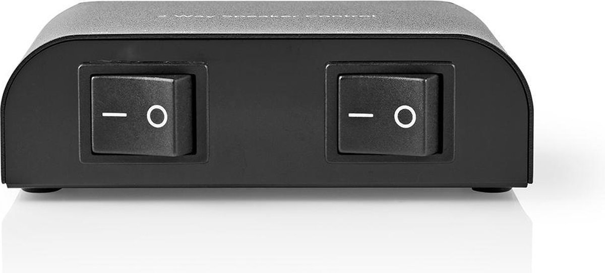 Nedis ASWI2612BK - audio switch - 2 ports