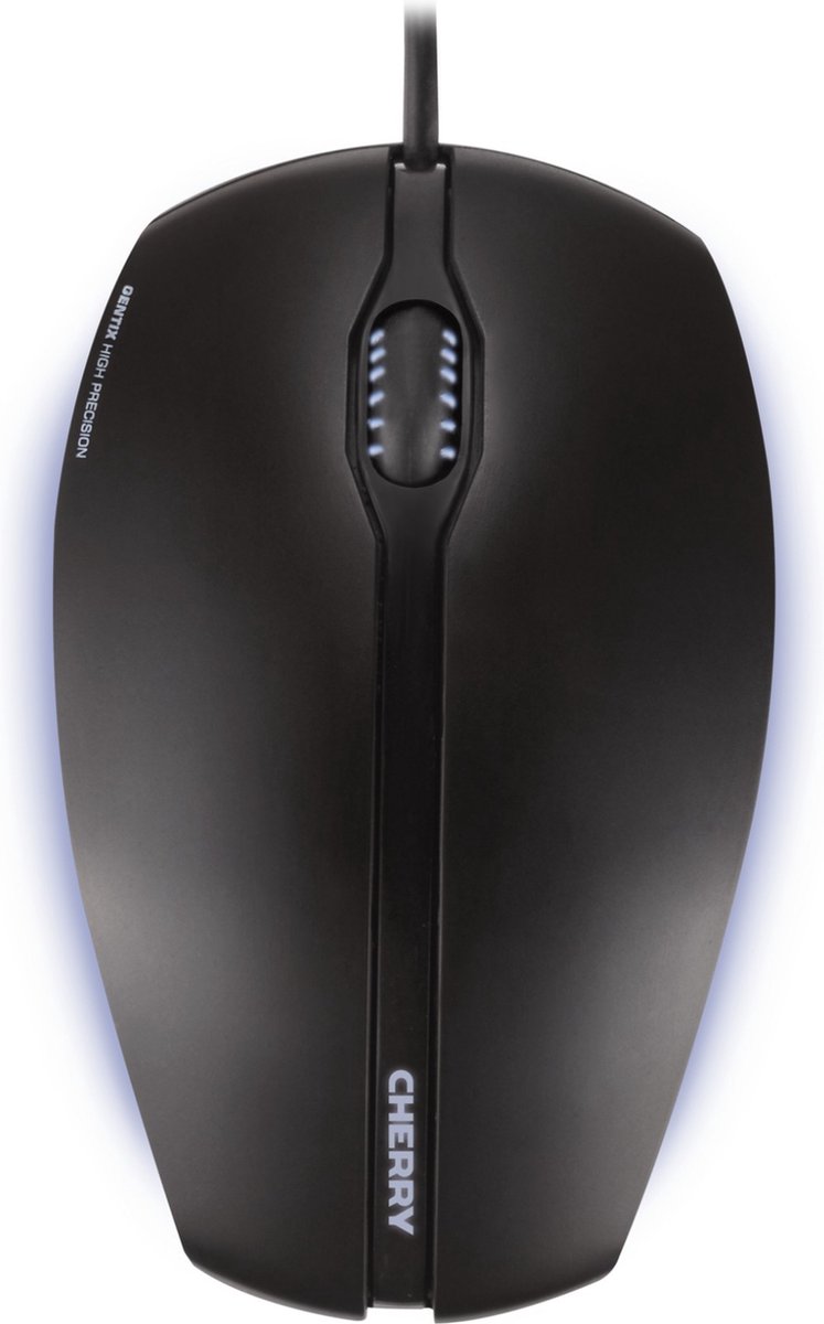 Cherry GENTIX sladd Optical Mouse - Mouse - Optic - 3 knappar - Svart