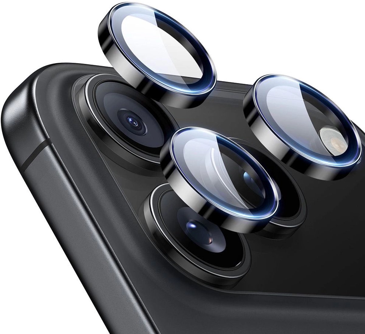 ESR Armorite Camera Protector for iPhone 14 Pro / Pro Max / 15 Pro / Pro Max / 16 Pro / Pro Max / 17 Pro / Pro Max - Black