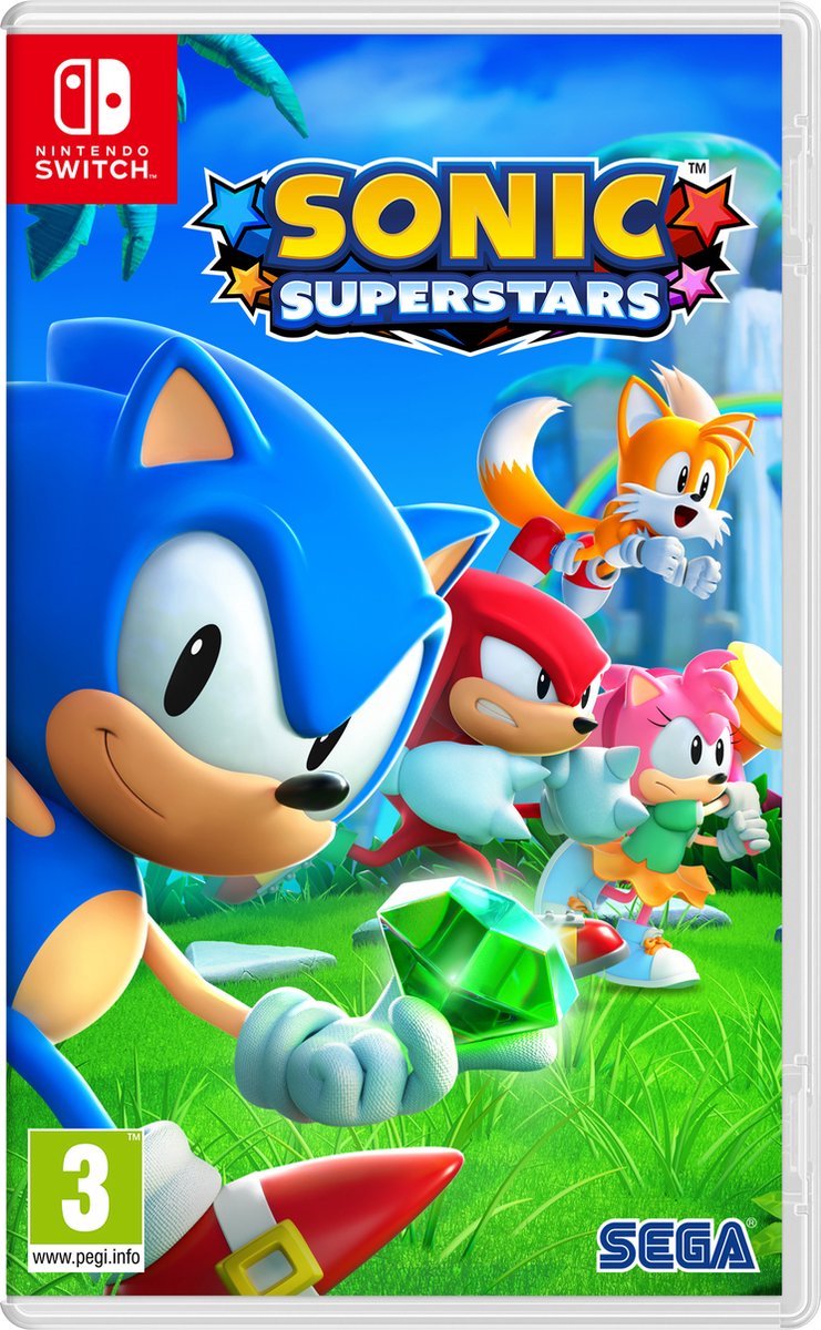 Sonic Superstars (Code in a Box) - Nintendo Switch - Plattformsspelare