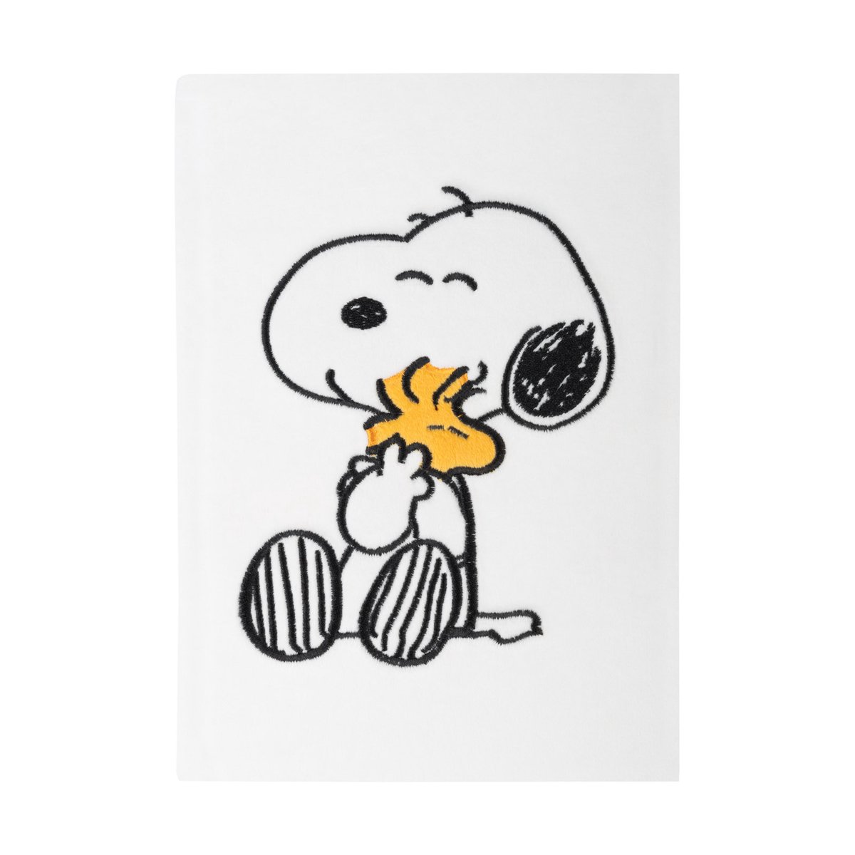 Snoopy - Plush notebook / notebook A5 from the Lazy Days collection
