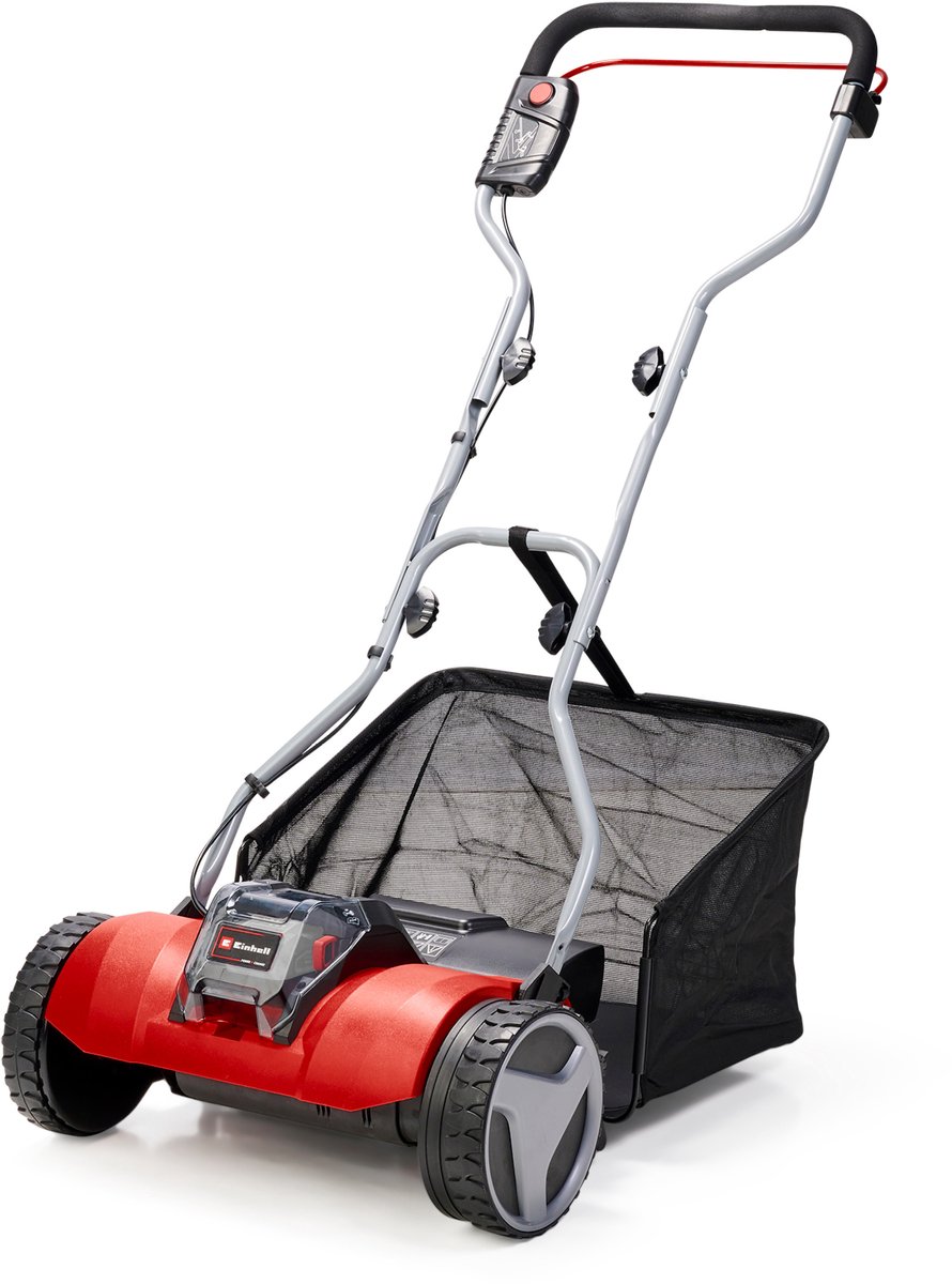 Einhell Batterigräsklippare Sladdlös cylindergräsklippare GE-HM 18/38 Li-Solo