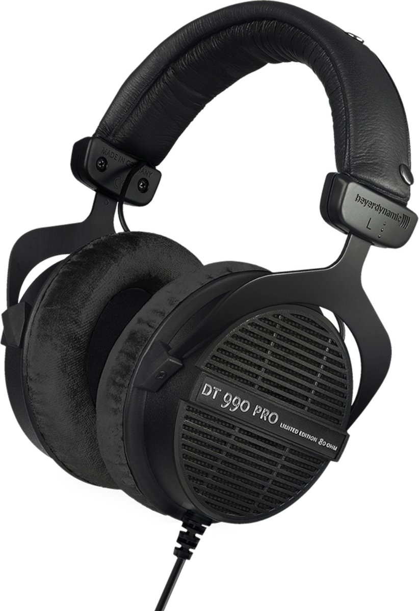 Beyerdynamic DT 990 PRO Black Edition - Open-back (80 ohm)