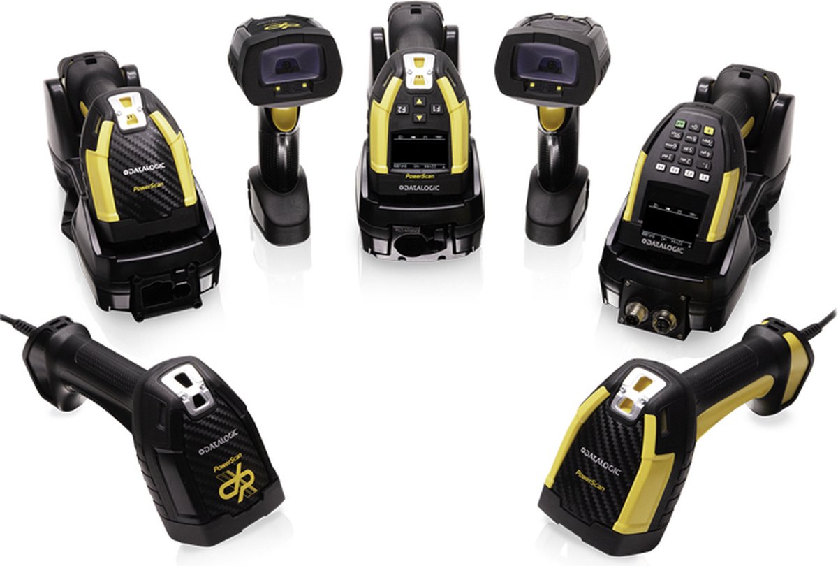 Datalogic Powerscan Pbt9600 Ar 2d Usb-kit/bt Med Basstation Och Nätadapter