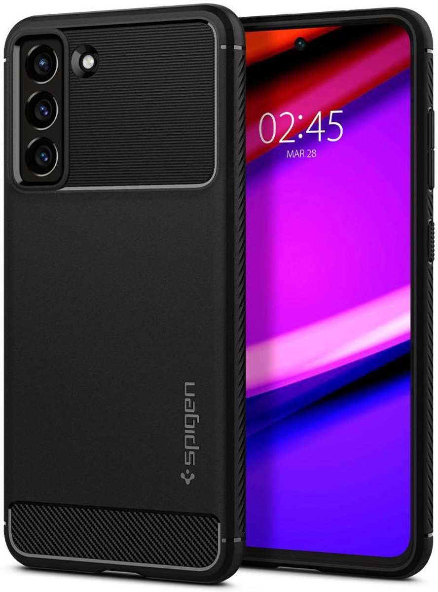 Spigen Rugged Armor - black - Samsung Galaxy S21 FE 5G