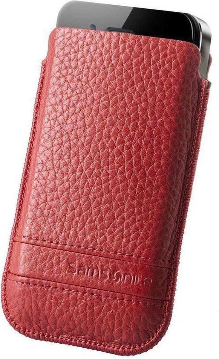 Samsonite Mobile Bag Classic Leather Small - Red