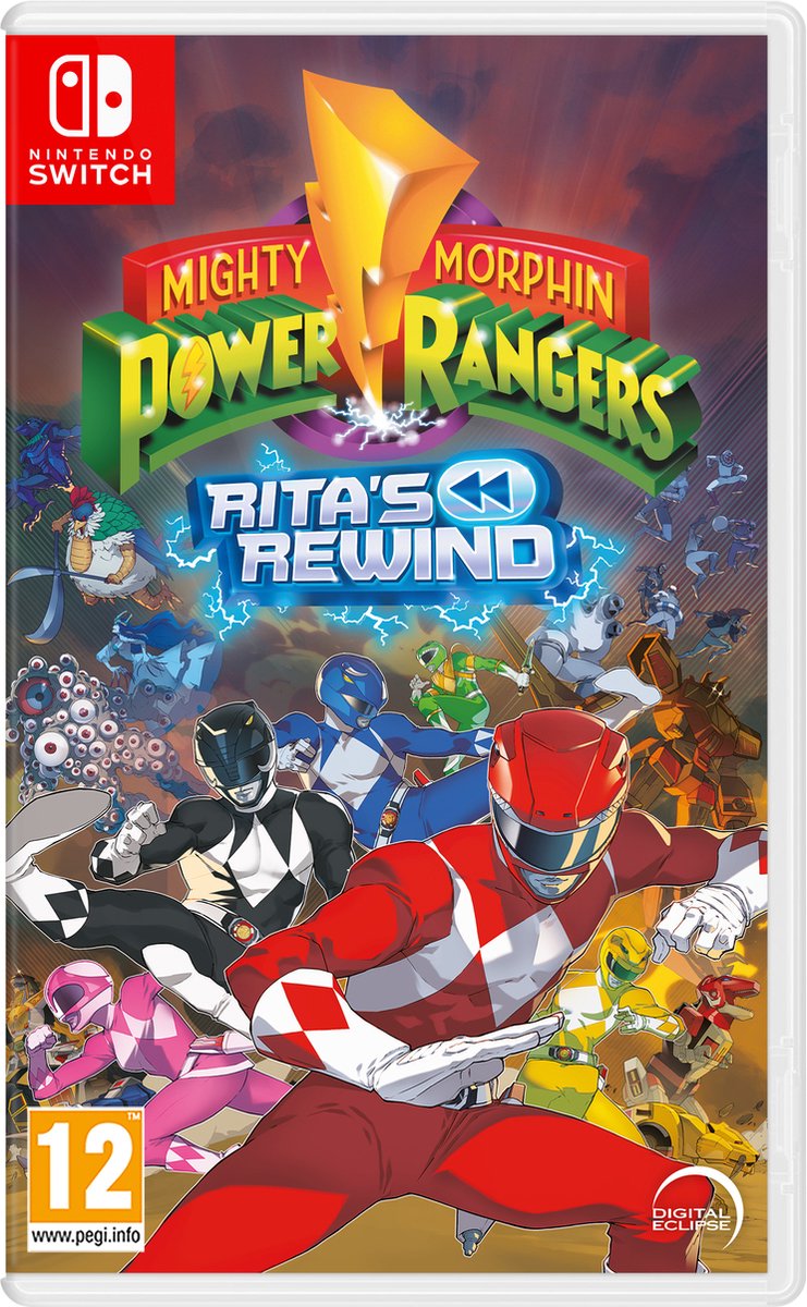 Mighty Morphin Power Rangers: Rita's Rewind - Nintendo Switch - Beat 'em Up