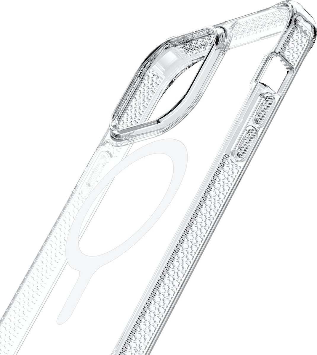 ITSKINS HYBRID MAGSAFE CLEAR skal för iPhone 14 Pro Max® - Transparent