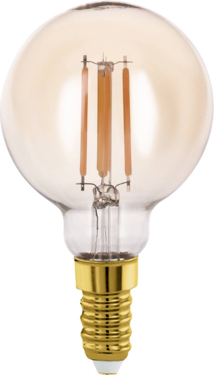 EGLO LED-glödlampa G60 Globe 4W/822 350 lumen amber E14