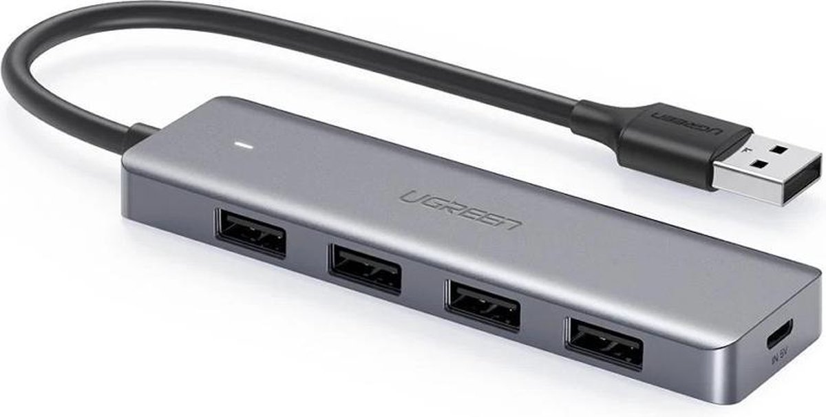 UGREEN USB 3.0 Hub USB Hub - USB 3.0 - 4 porte - Silver