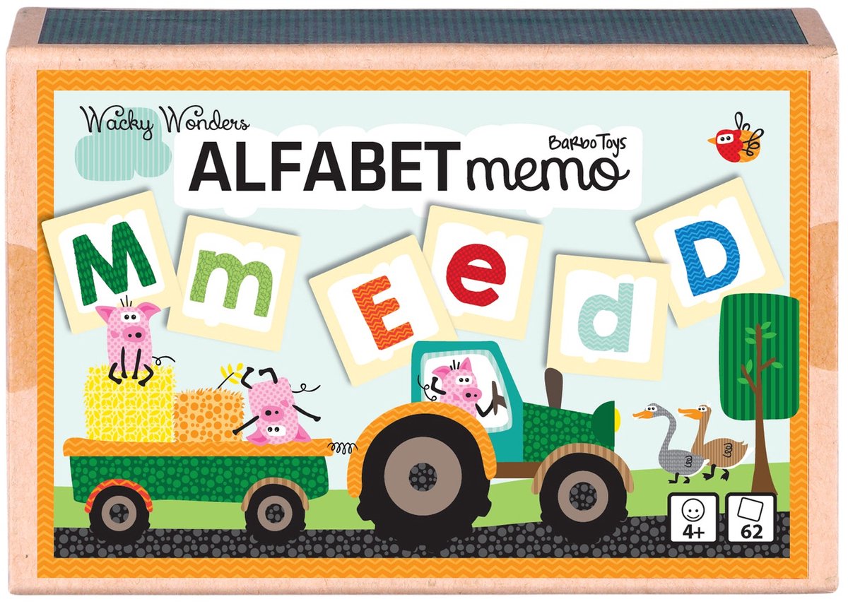 Wacky Wonders - Alphabet Memo (INT)
