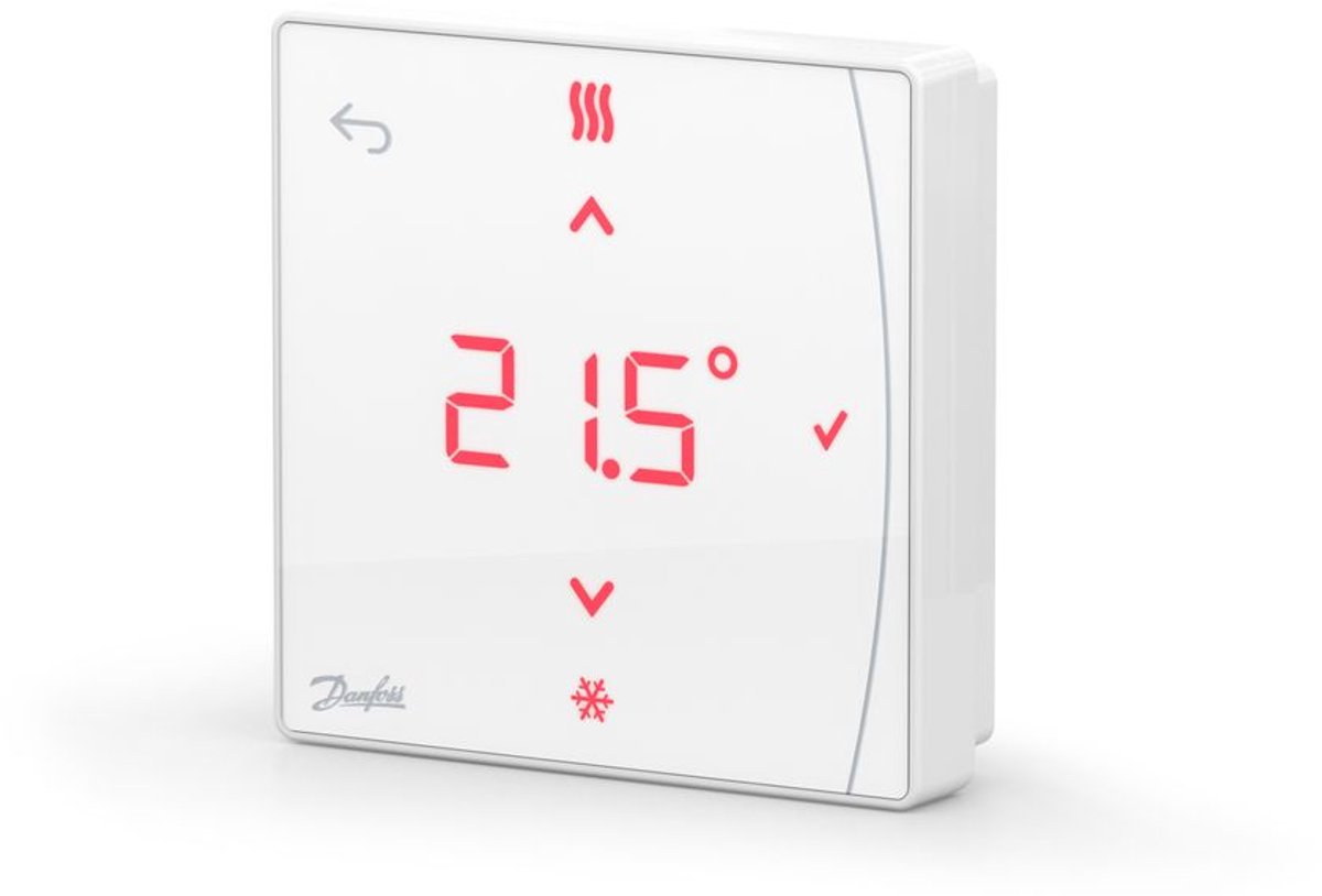 Danfoss Icon2 RT wireless room thermostat w/display and infrared floor sensor w/mounting