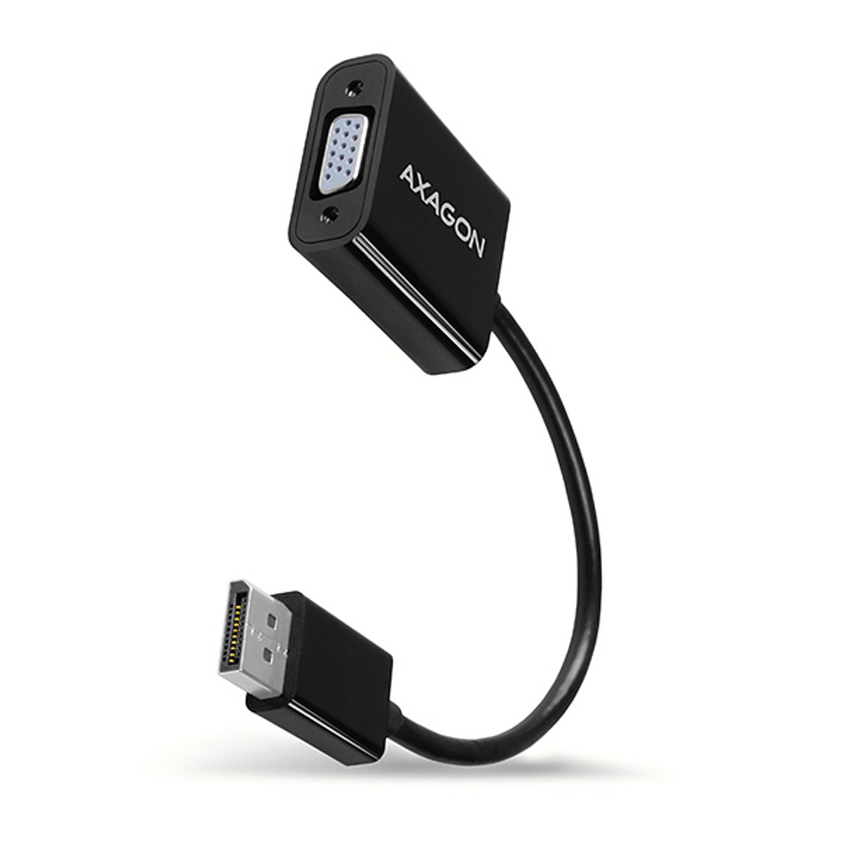 AXAGON - videoadapter - DisplayPort till HD-15 (VGA) - 16 cm