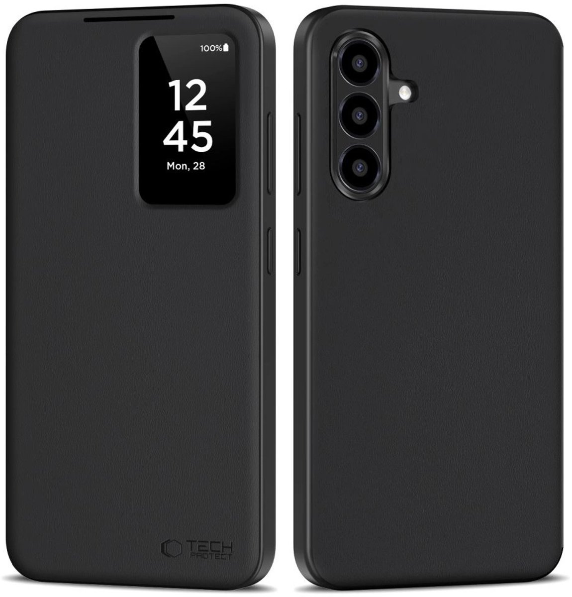 Tech-Protect Smart Wallet Case for Samsung Galaxy A56 5G - matt black