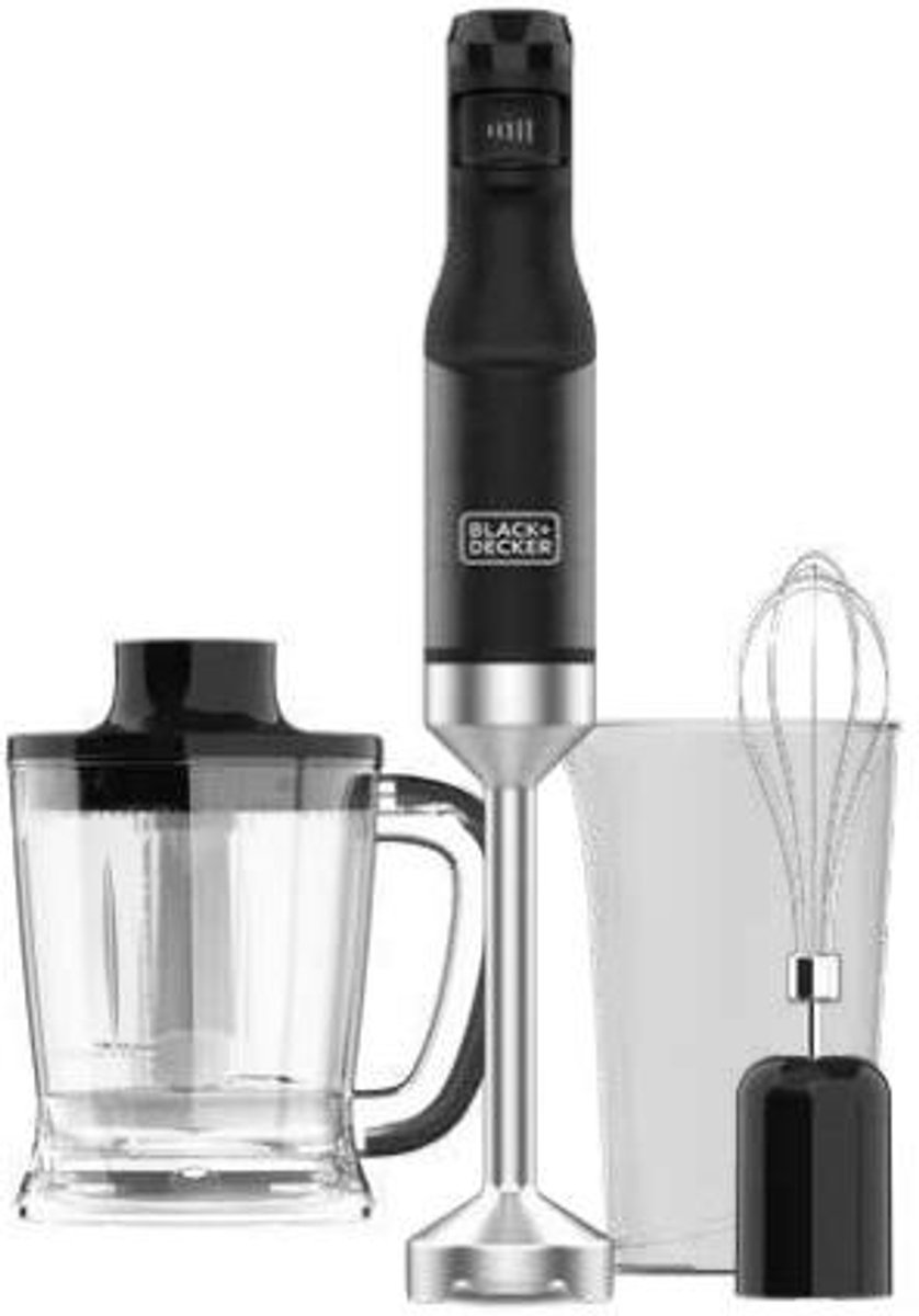 Black & Decker Stavmixer Hand Blender 1500W Black Accessories - 1500 W