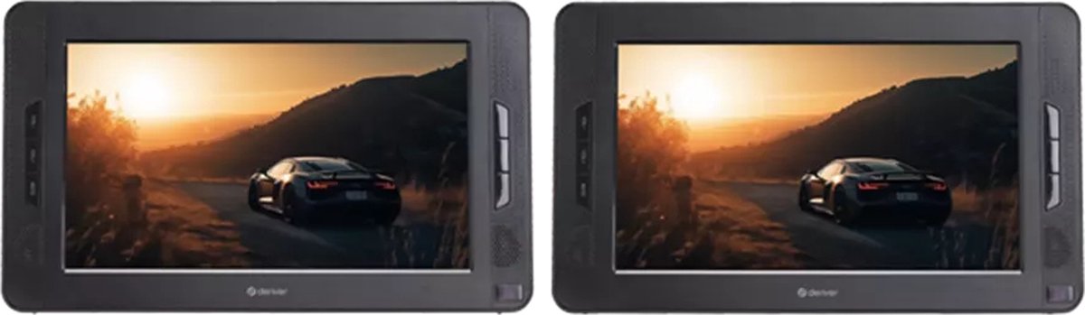 DENVER MTW-1098 - Portable DVD player with 2 x 10" screens