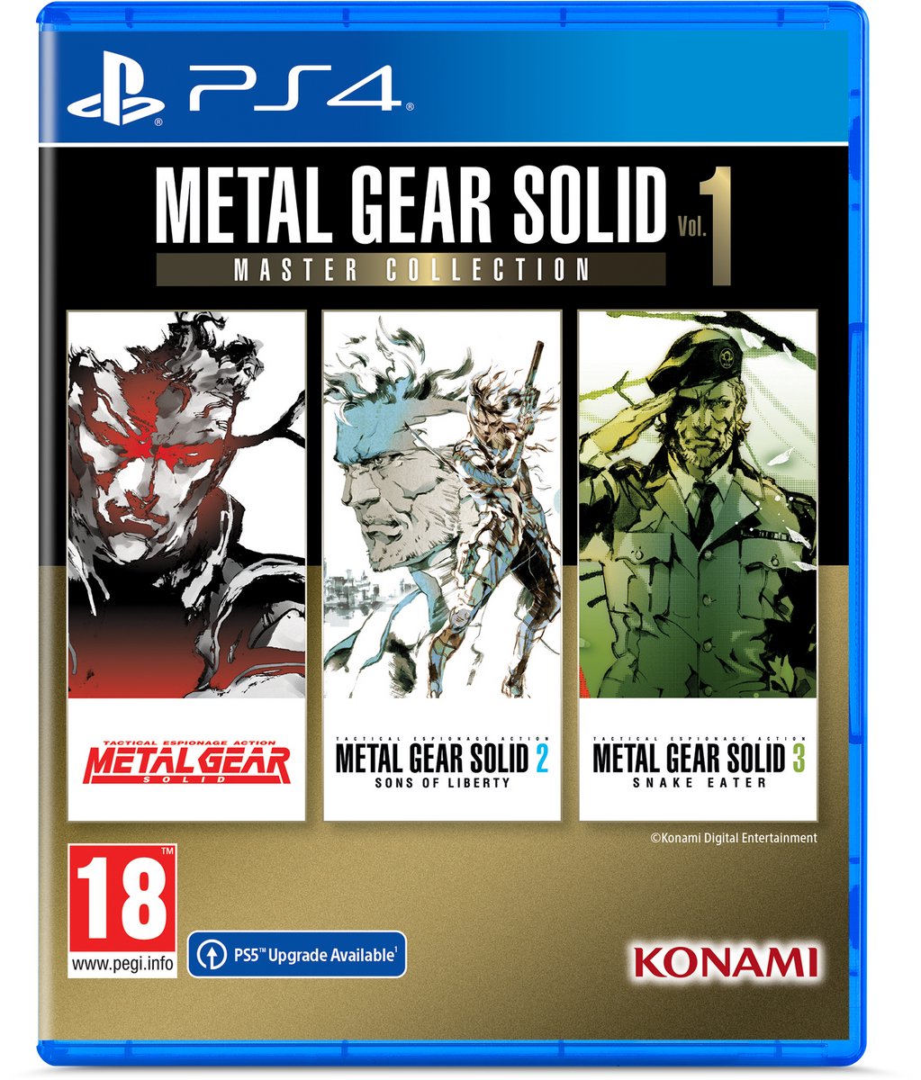 Metal Gear Solid: Master Collection Vol. 1 - Sony PlayStation 4 - Action / äventyr