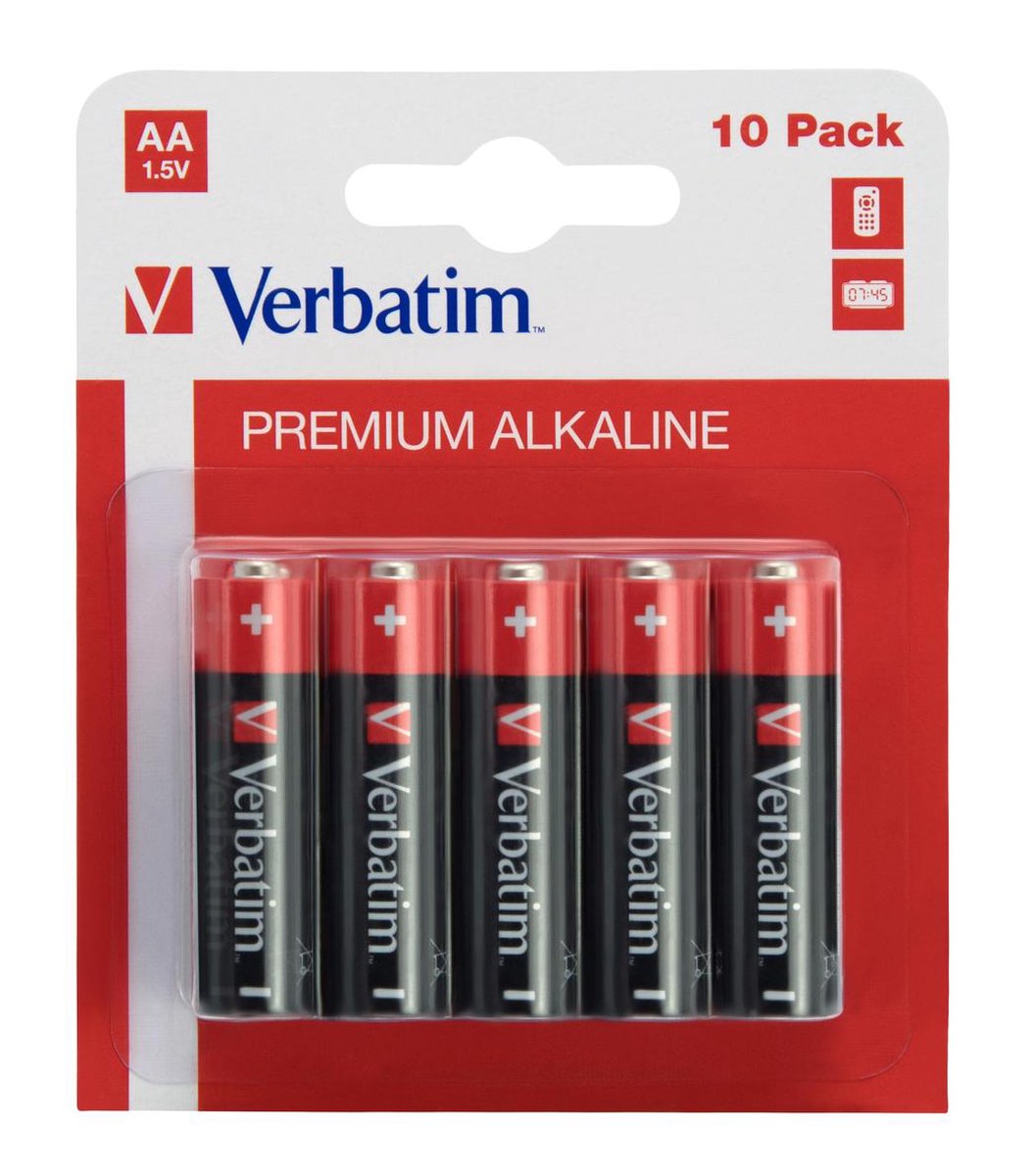 Verbatim battery - 10 x AA / LR6 - Alkaline
