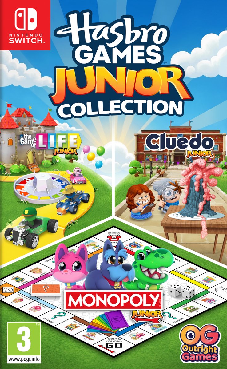 Hasbro Games Junior Collection - Nintendo Switch - Underhållning