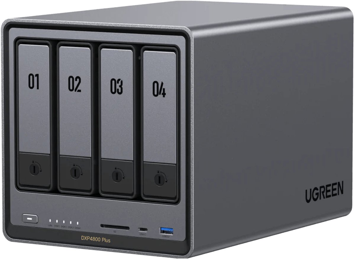 Ugreen NASync DXP4800 Plus 4-facks NAS
