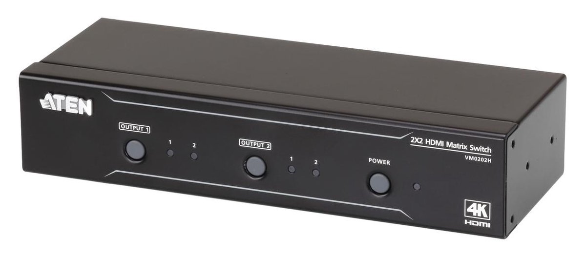ATEN VanCryst VM0202H 2x2 4K HDMI Matrix