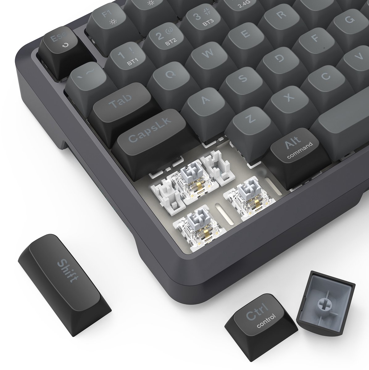REDRAGON K688GB-RGB-PRO Bragi keyboard - Gaming Tangentbord - Engelska (US) - Svart